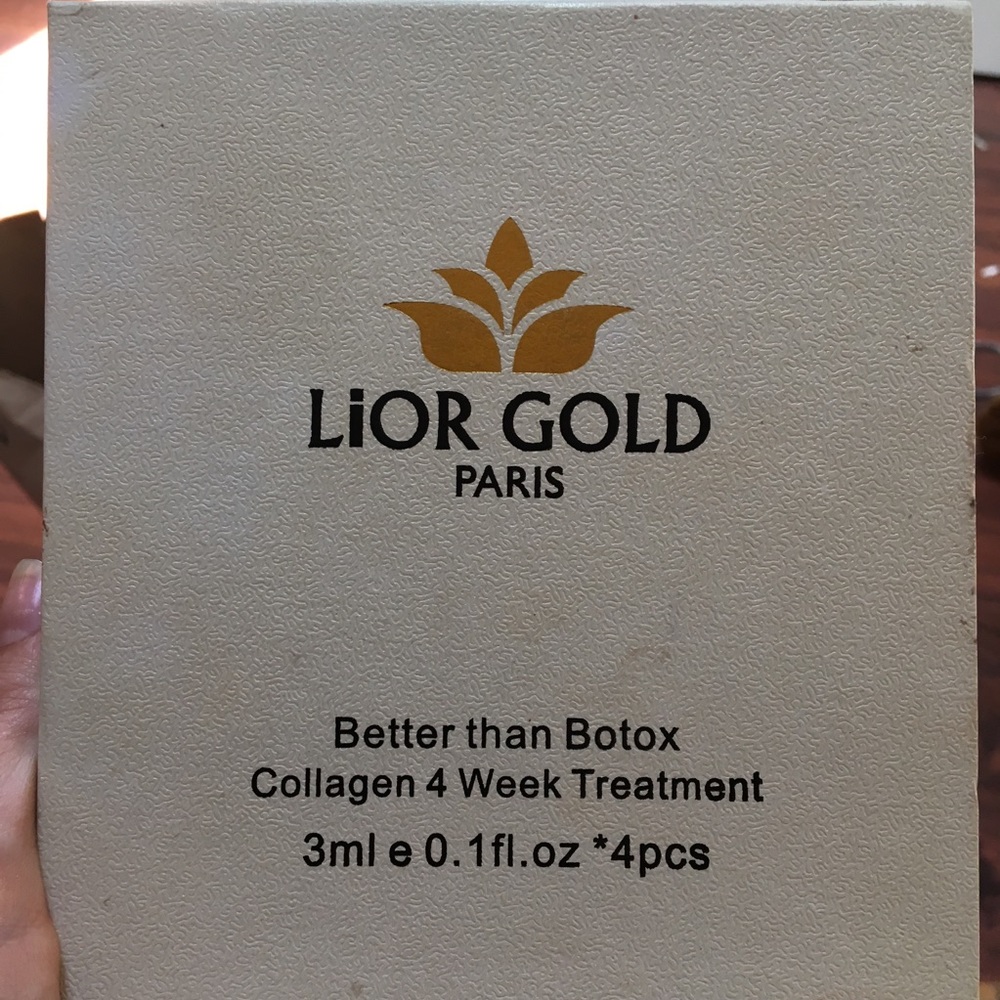 LiOR GOLD Paris better then Botox collagen